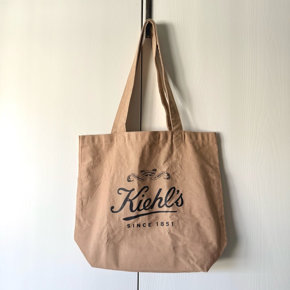 Kiehl's Tan Tote Bag